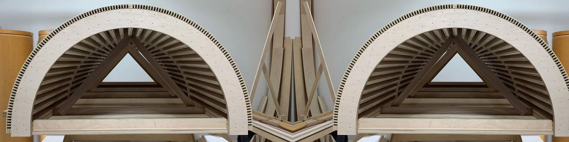 Entry Arch Under Construction